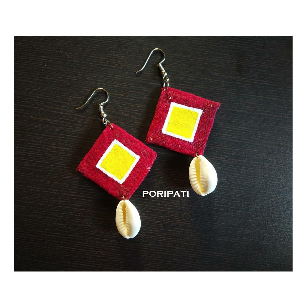 IMG-20210107-WA0069 - Shreyasi Sadhukhan Daily Wear Shell Earrings - Image 1