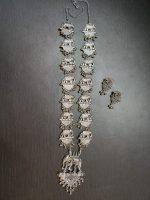 Bahubali Oxidized Necklace Set - Image 3