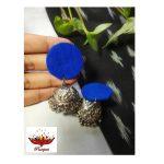 Handmade Oxidized Jhumka Earrings