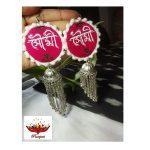 Oxidized Jhumka Earrings - Image 3