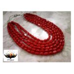 Statement Beads Long Necklace