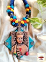 Clay Jute Necklace Set