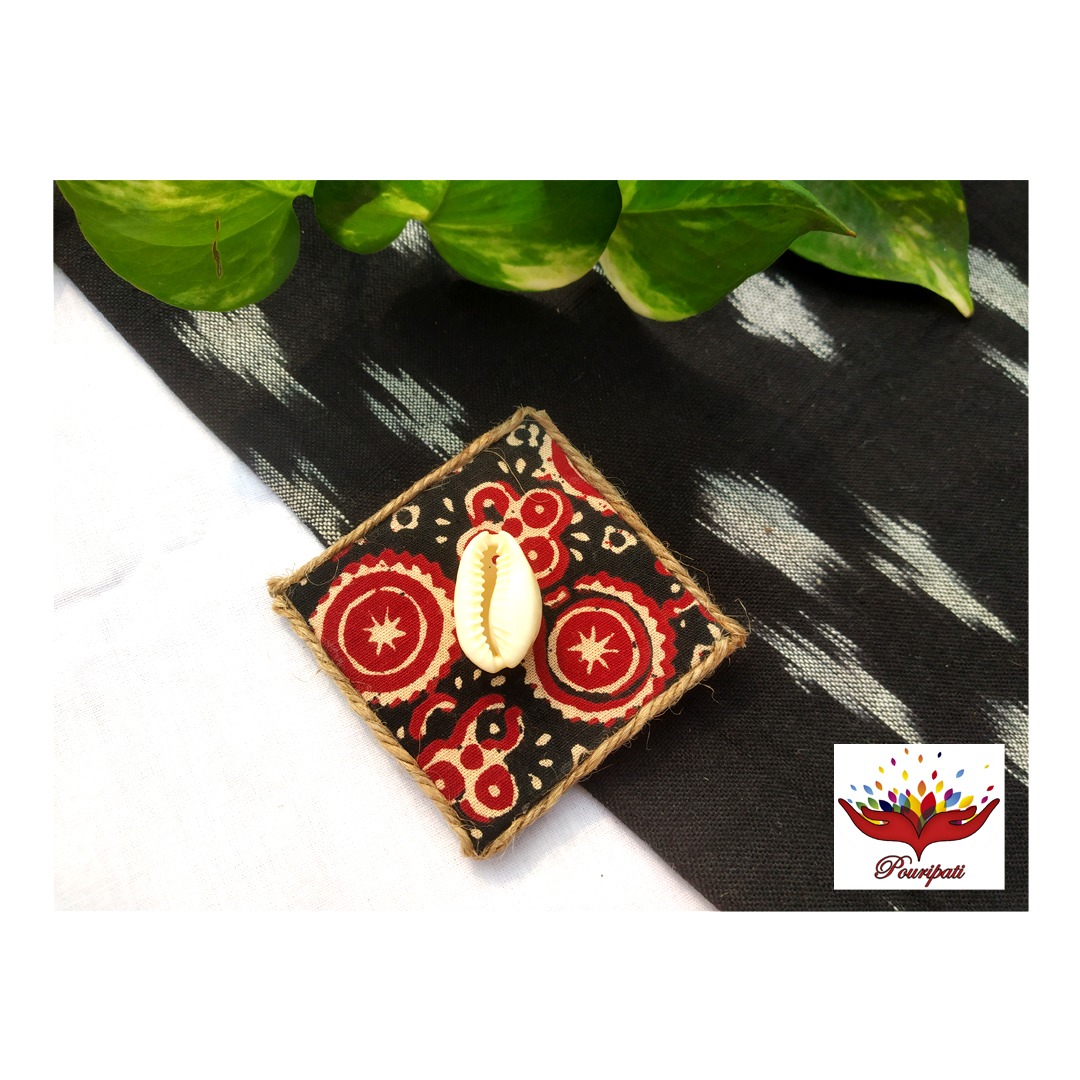 IMG-20211129-WA0081 - Shreyasi Sadhukhan Ajrakh Choker Combo - Image 3