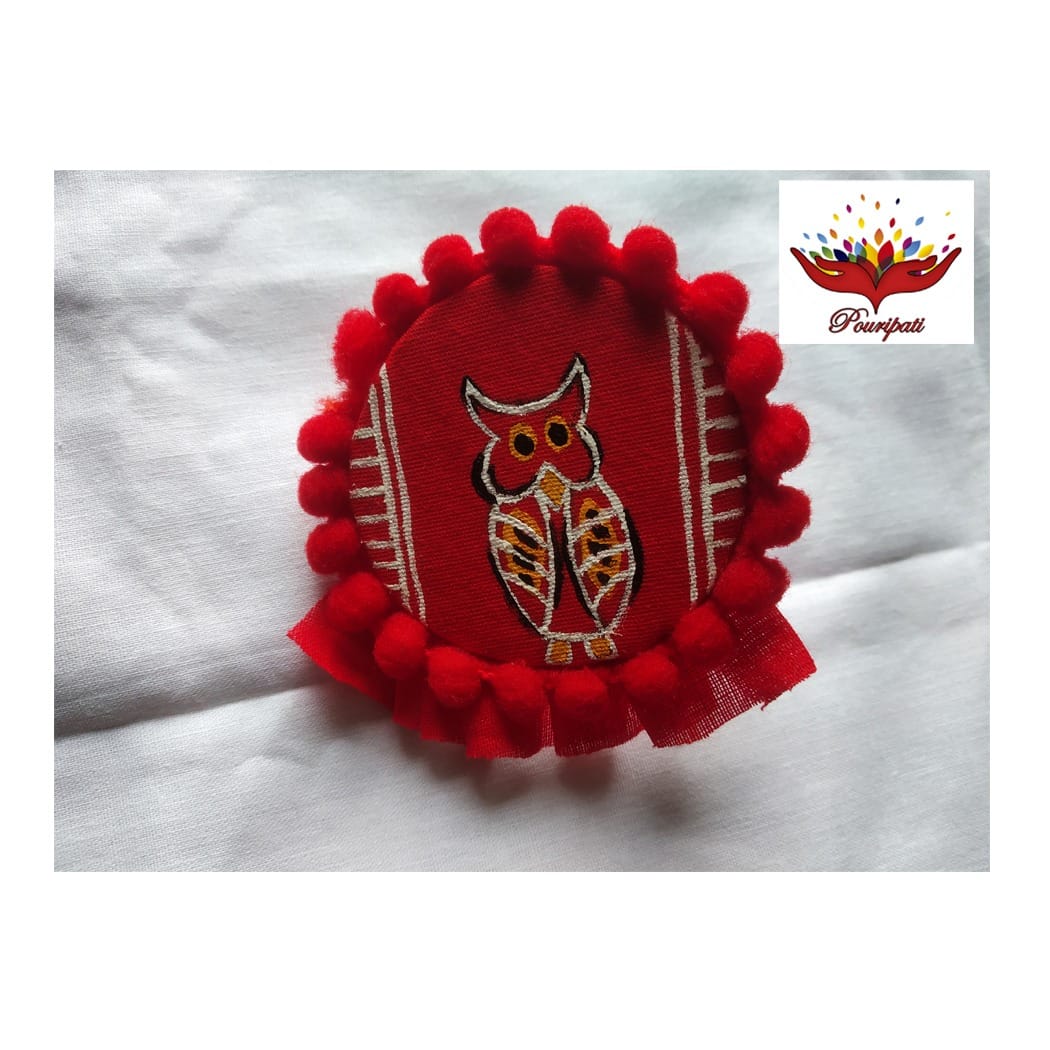 WhatsApp Image 2023-11-18 at 9.10.57 PM Owl Fabric Ring - Image 1