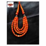 Elegant Texture Beads Necklace