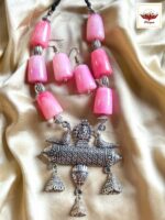 Jhumka Beads Necklace Set