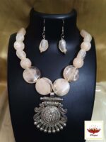 Tranquil White Necklace Set - Image 8