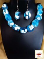Mosaic of Magic Necklace Set - Checkered Charm Necklace - Image 7