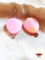 Artisan Buddha Head Charm Necklace with Serene Pink Hues - Spiritual Boho Jewellery - Image 3