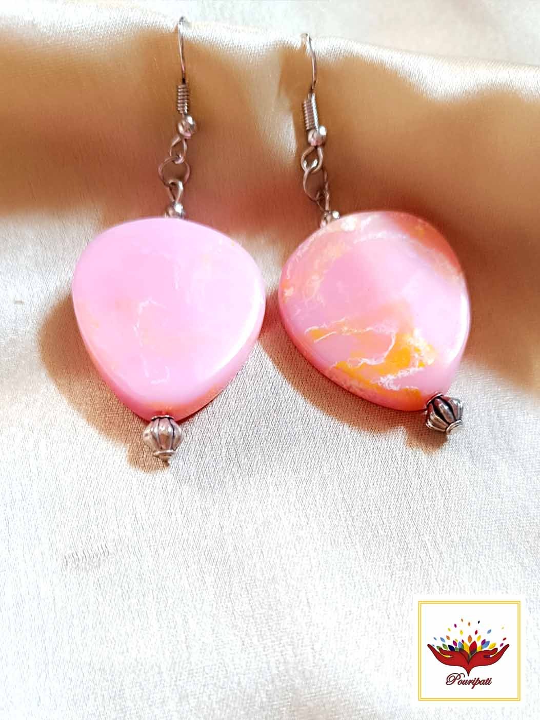 WhatsApp Image 2025-05-20 at 5.30.16 PM Artisan Buddha Head Charm Necklace with Serene Pink Hues - Spiritual Boho Jewellery - Image 3