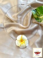 Kaathgolap: Minimalist Clay Hasuli Necklace